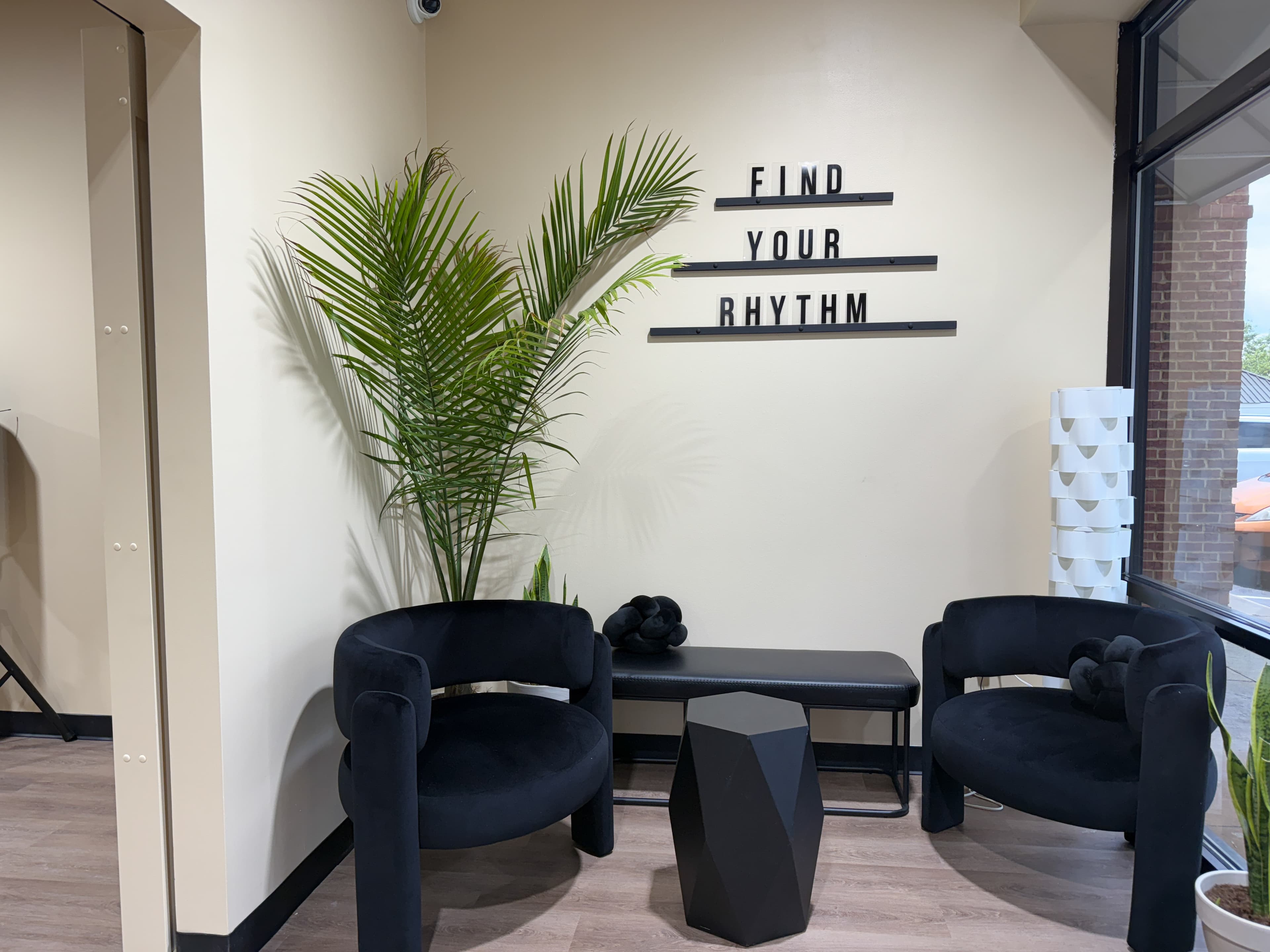 Completed Pilates studio buildout in Kennesaw